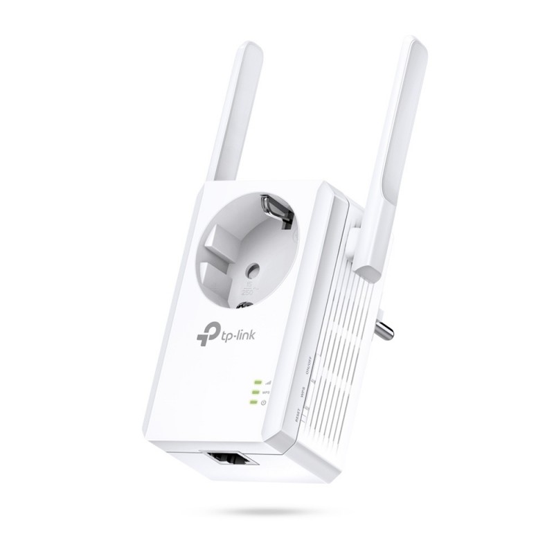 TP-Link 300 Mbit s-WLAN-Repeater mit integrierter Steckdose