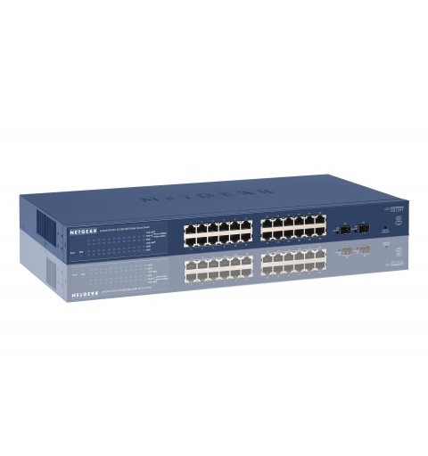 NETGEAR ProSAFE GS724Tv4 Managed L3 Gigabit Ethernet (10 100 1000) Blau