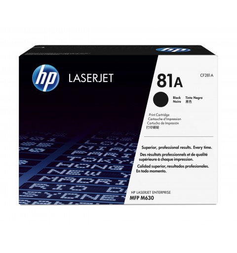 HP 81A Black Original LaserJet Toner Cartridge