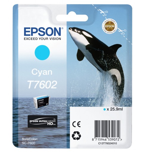 Epson T7602 Cian