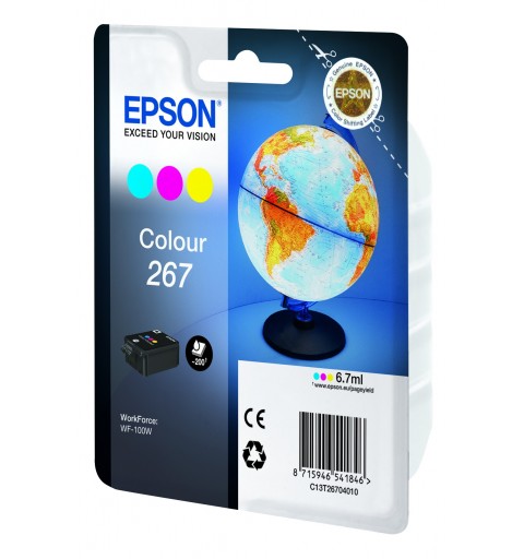 Epson Globe Monobloc 267 - encre DURABrite Ultra 3 couleurs