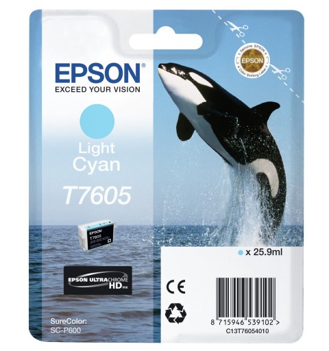 Epson T7605 Cian claro