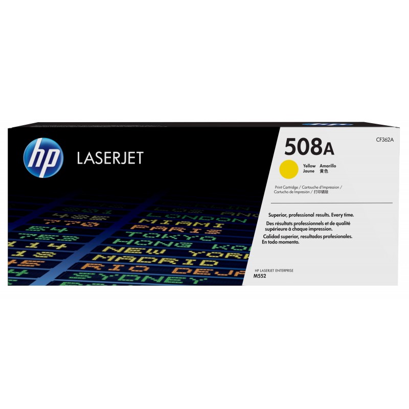 HP 508A Yellow Original LaserJet Toner Cartridge