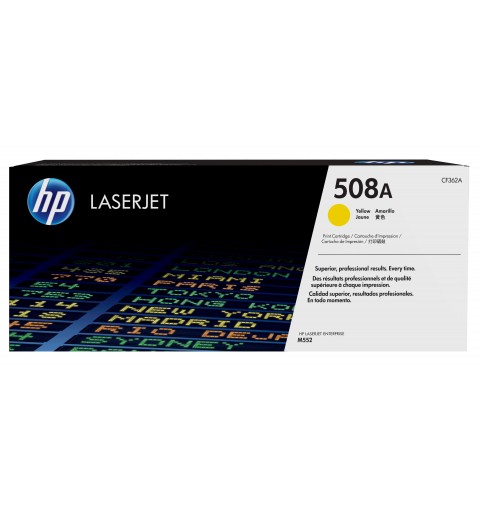 HP 508A Yellow Original LaserJet Toner Cartridge