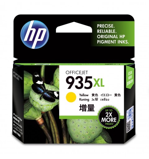 HP 935XL cartouche d'encre jaune authentique grande capacité