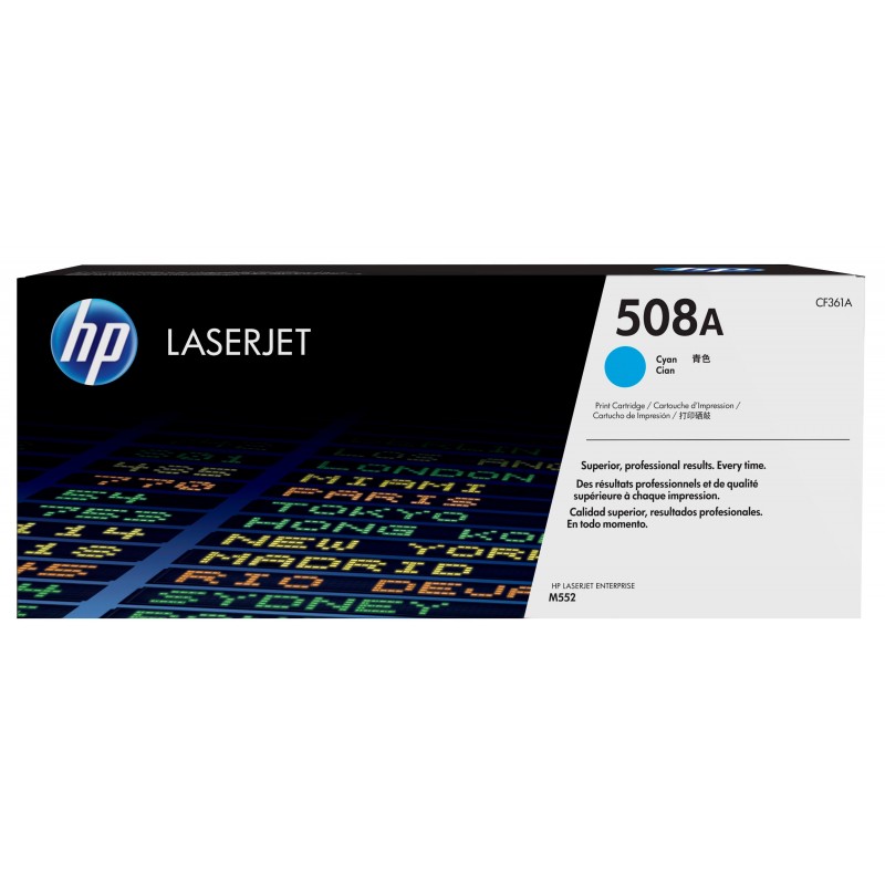 HP 508A Cyan Original LaserJet Toner Cartridge