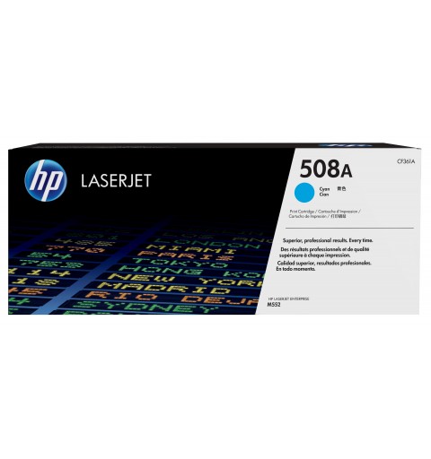 HP 508A Cyan Original LaserJet Toner Cartridge