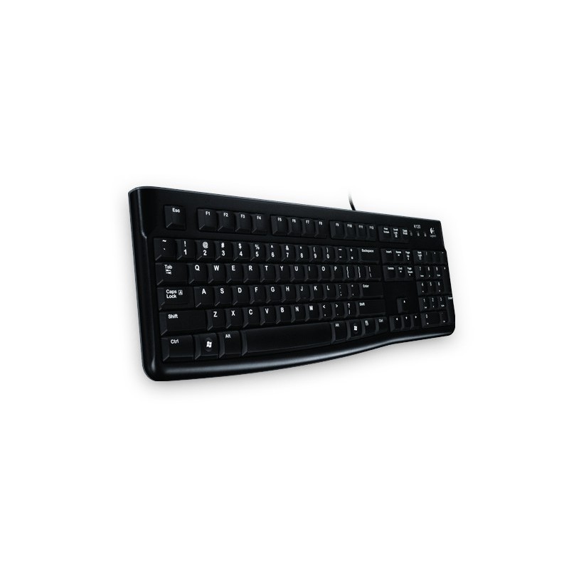 Logitech Keyboard K120 for Business clavier USB QWERTY Italien Noir