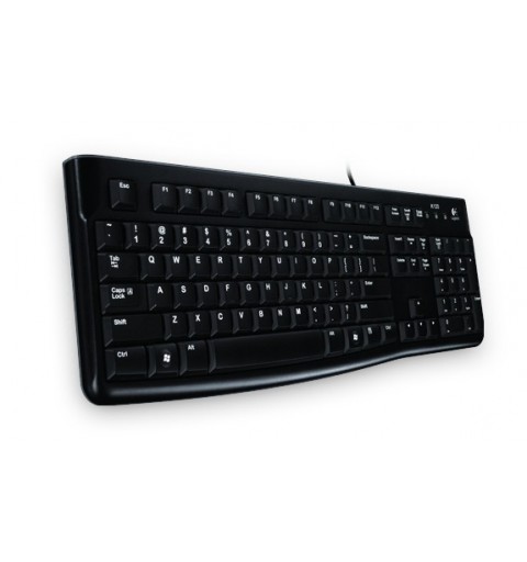 Logitech Keyboard K120 for Business clavier USB QWERTY Italien Noir