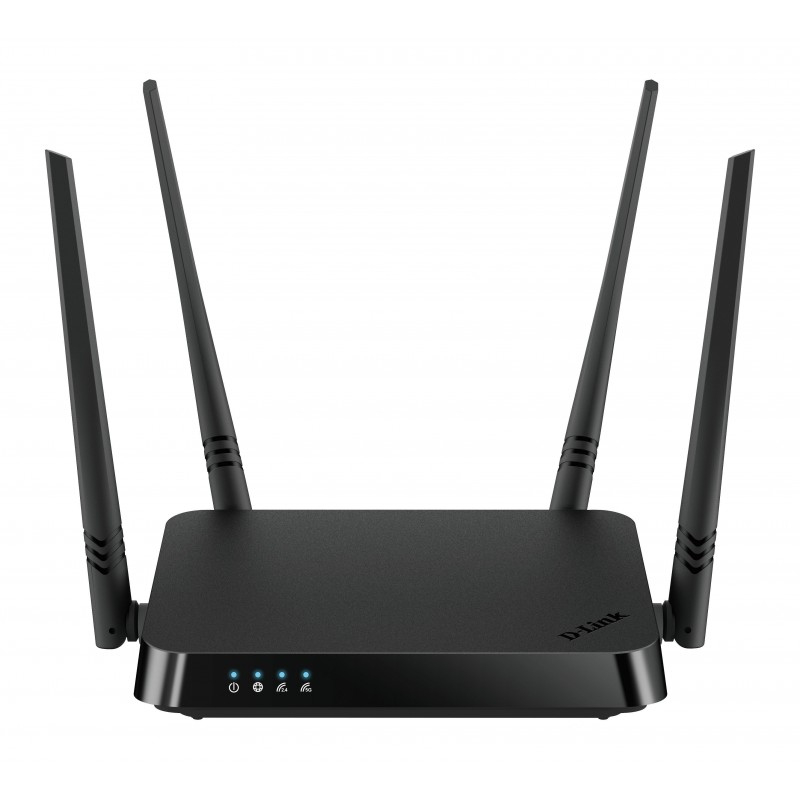 D-Link AC1200 router inalámbrico Gigabit Ethernet Doble banda (2,4 GHz 5 GHz) Negro