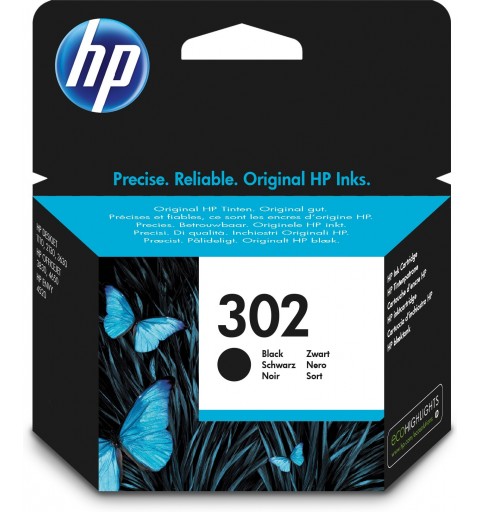 HP 302 Cartouche d’encre noire authentique