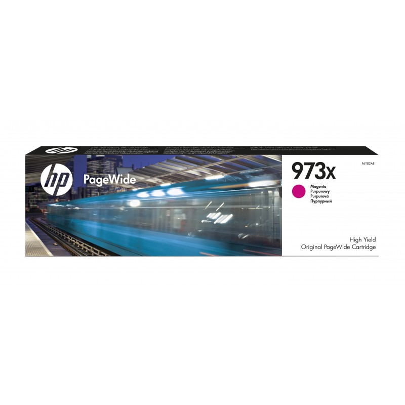 HP 973X Magenta Original PageWide Druckerpatrone mit hoher Reichweite