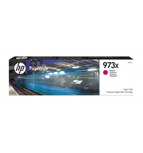 HP 973X High Yield Magenta Original PageWide Cartridge