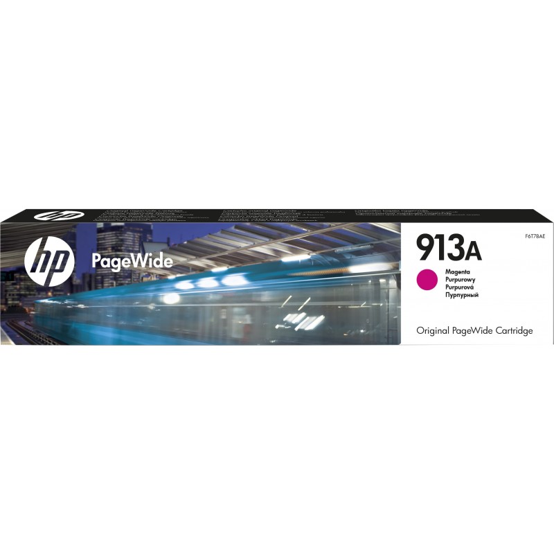 HP Cartucho magenta original PageWide 913A