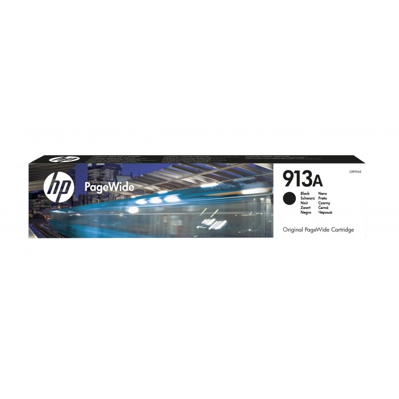 HP 913A Schwarz Original PageWide Tintenpatrone