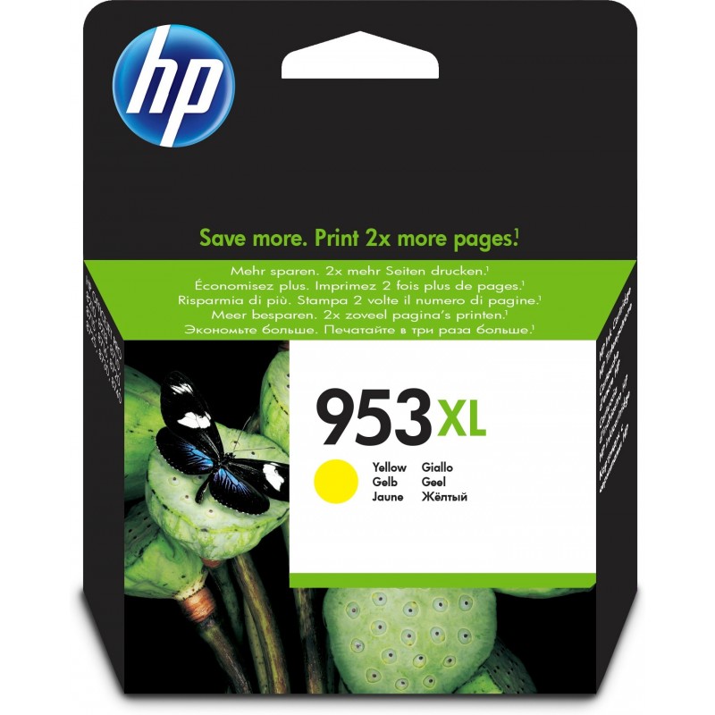 HP 953XL Cartouche d’encre jaune grande capacité authentique