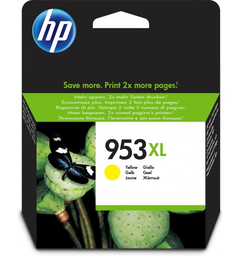 HP 953XL Cartouche d’encre jaune grande capacité authentique