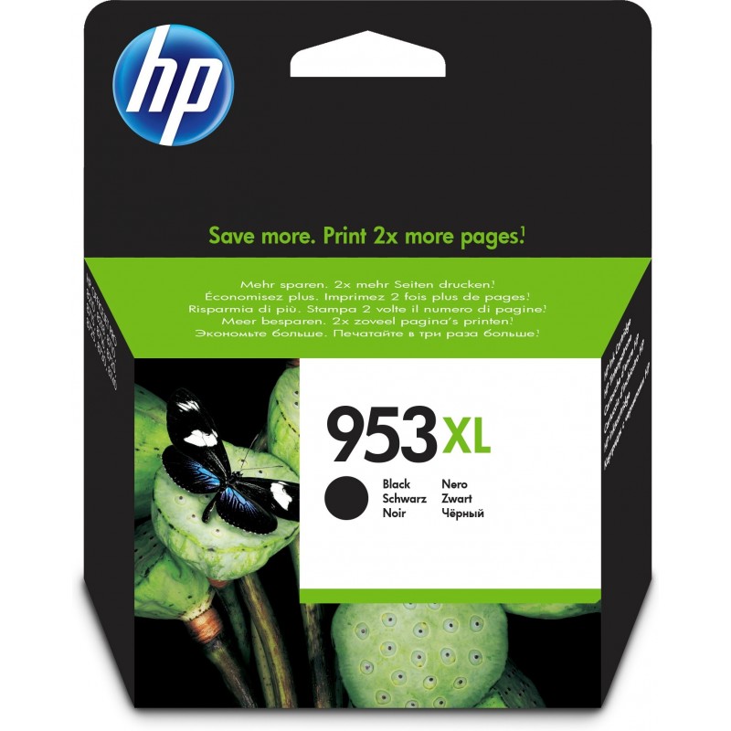 HP 953XL Cartouche d’encre noire grande capacité authentique