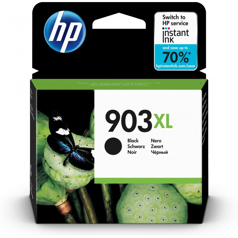 HP Cartucho de tinta Original 903XL negro de alto rendimiento