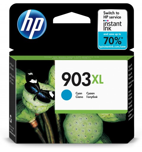 HP 903XL Cartouche d’encre cyan grande capacité authentique