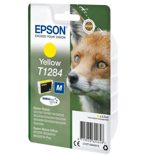 Epson Fox Cartucho T1284 amarillo