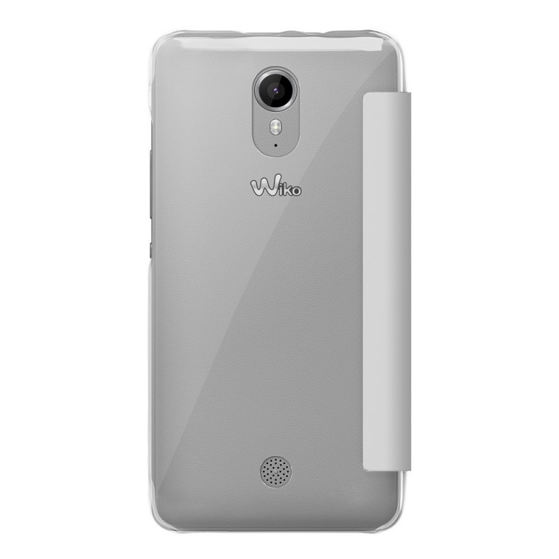 Wiko WiCUBE custodia per cellulare Custodia a libro Bianco