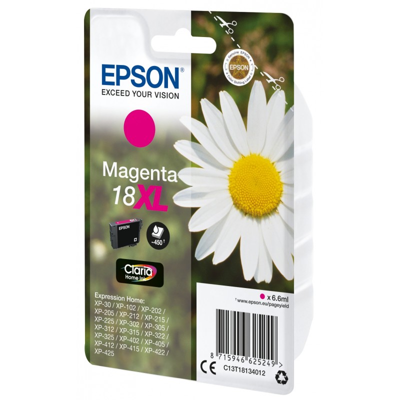 Epson Daisy Cartouche "Pâquerette" 18XL - Encre Claria Home M