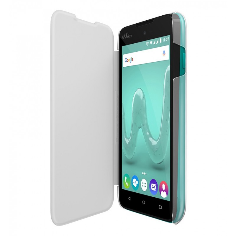 Wiko Game Changer SUNNY custodia per cellulare Custodia a libro Bianco