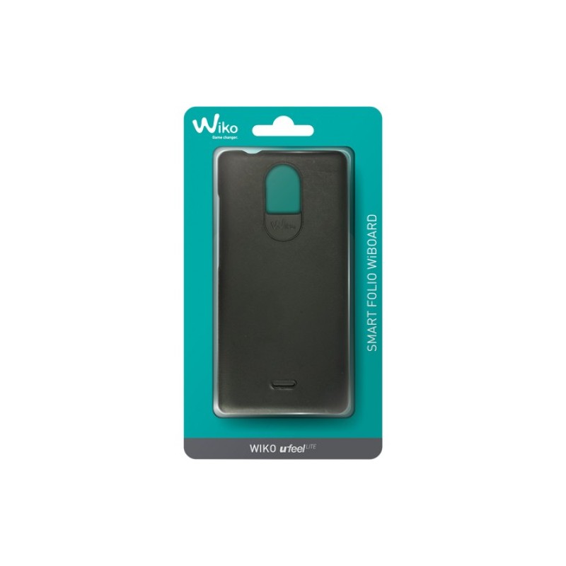 Wiko WI-COVUFEELLITE-BLK funda para teléfono móvil 12,7 cm (5") Negro