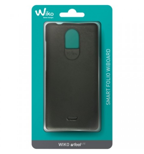 Wiko WI-COVUFEELLITE-BLK coque de protection pour téléphones portables 12,7 cm (5") Housse Noir