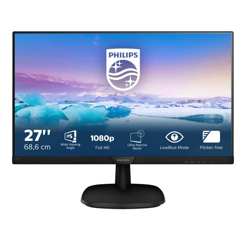 Philips V Line Full-HD-LCD-Monitor 273V7QDSB 00