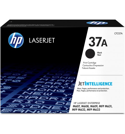 HP 37A Black Original LaserJet Toner Cartridge