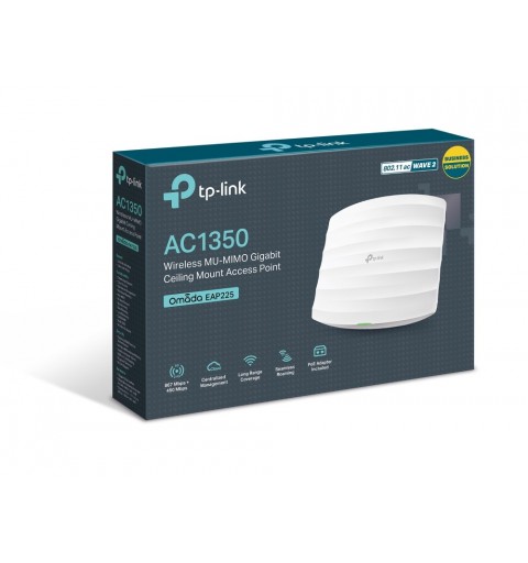 TP-Link EAP225 point d'accès réseaux locaux sans fil Blanc