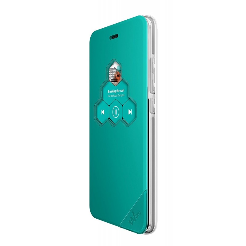 Wiko WISFW0045 coque de protection pour téléphones portables Folio Turquoise