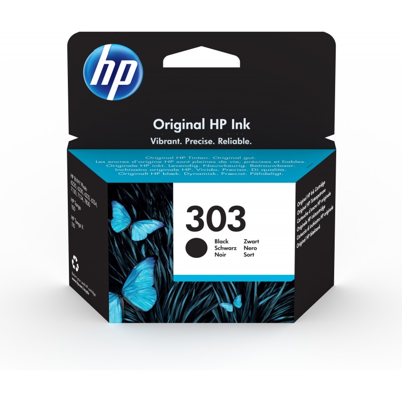 HP Cartouche d’encre noir 303 authentique