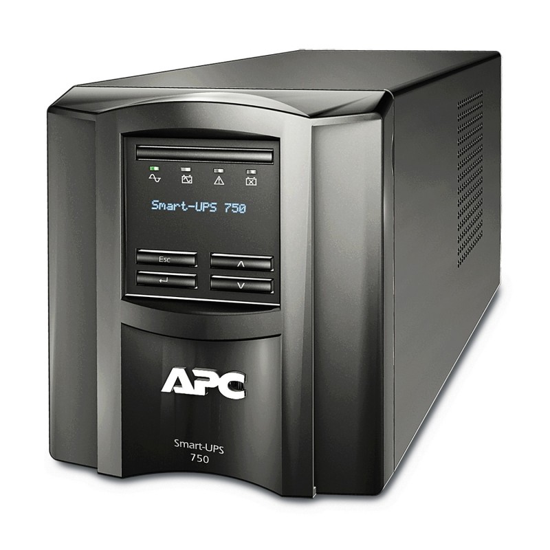 APC SMT750IC sistema de alimentación ininterrumpida (UPS) Línea interactiva 0,75 kVA 500 W 6 salidas AC