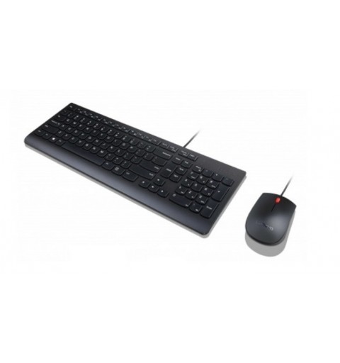 Lenovo Essential Tastatur Maus enthalten USB Italienisch Schwarz