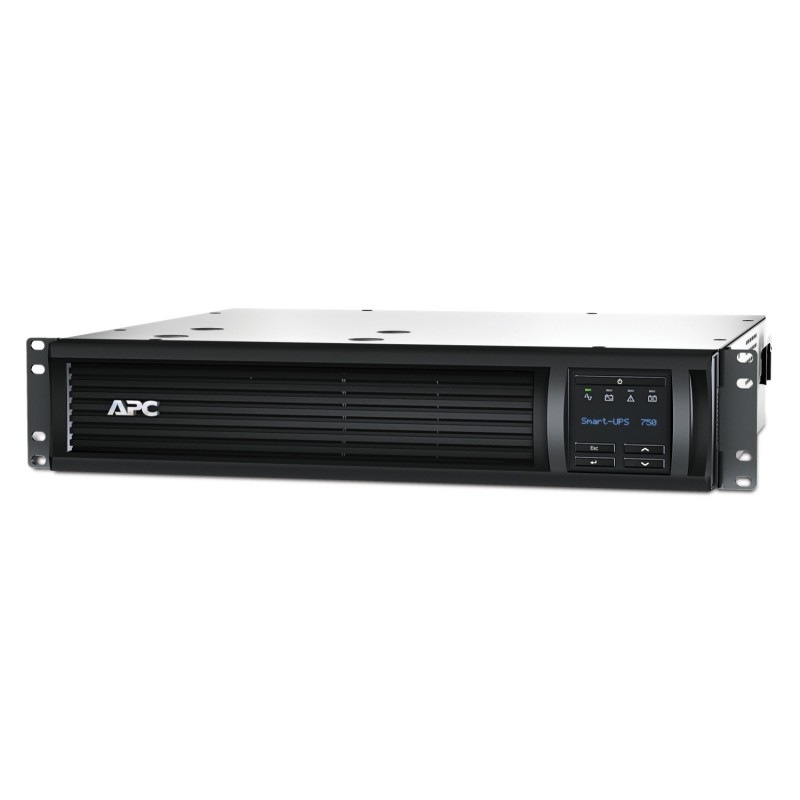 APC SMT750RMI2UC sistema de alimentación ininterrumpida (UPS) Línea interactiva 0,75 kVA 500 W 4 salidas AC