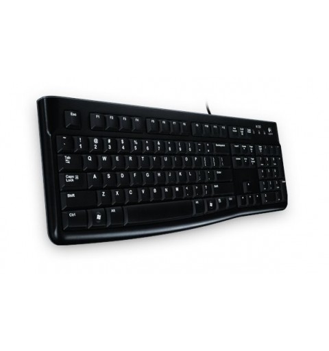 Logitech K120 Corded Keyboard clavier USB QWERTZ Allemand Noir