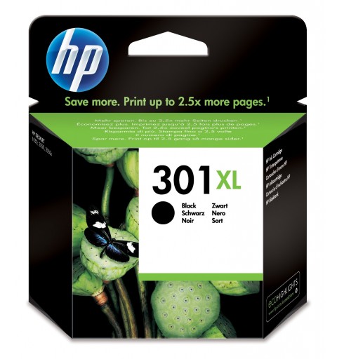 HP 301XL cartouche d'encre noir grande capacité authentique