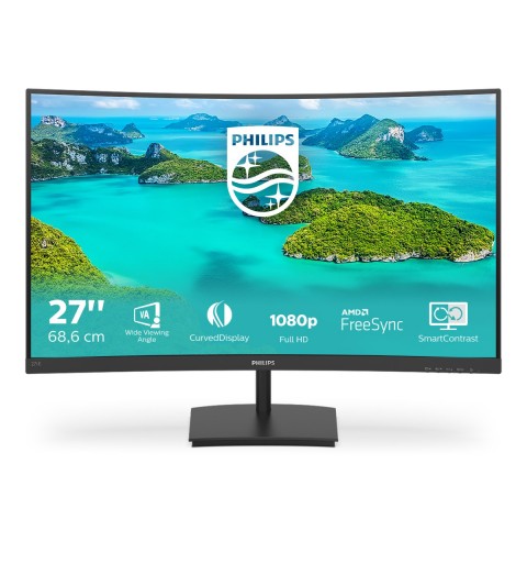 Philips E Line 271E1SCA 00 LED display 68,6 cm (27") 1920 x 1080 Pixeles Full HD LCD Negro