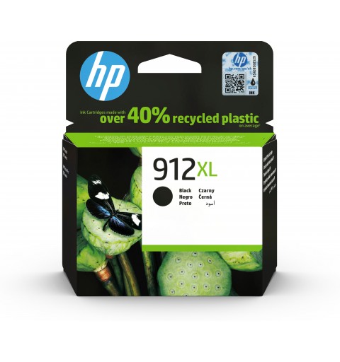 HP 912XL Cartouche d'encre noire authentique, grande capacité