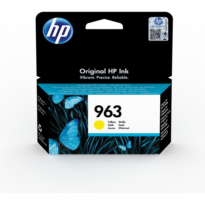 HP Cartucho de tinta Original 963 amarillo