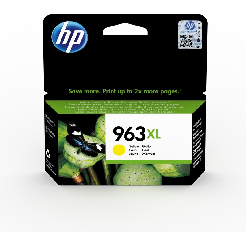 HP 963XL High Yield Yellow Original Ink Cartridge