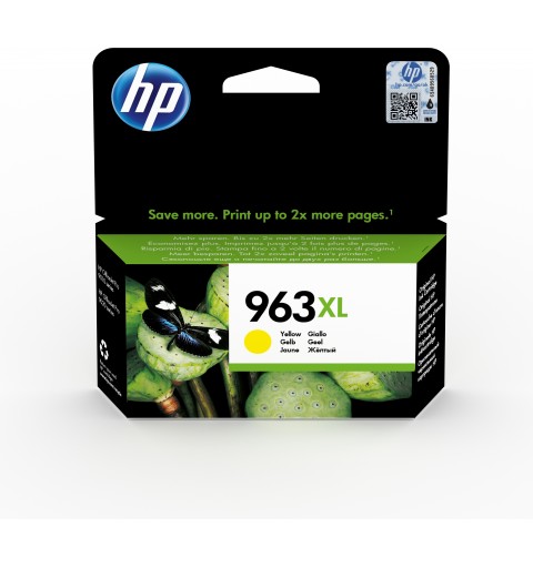 HP 963XL Cartouche d'encre jaune authentique, grande capacité