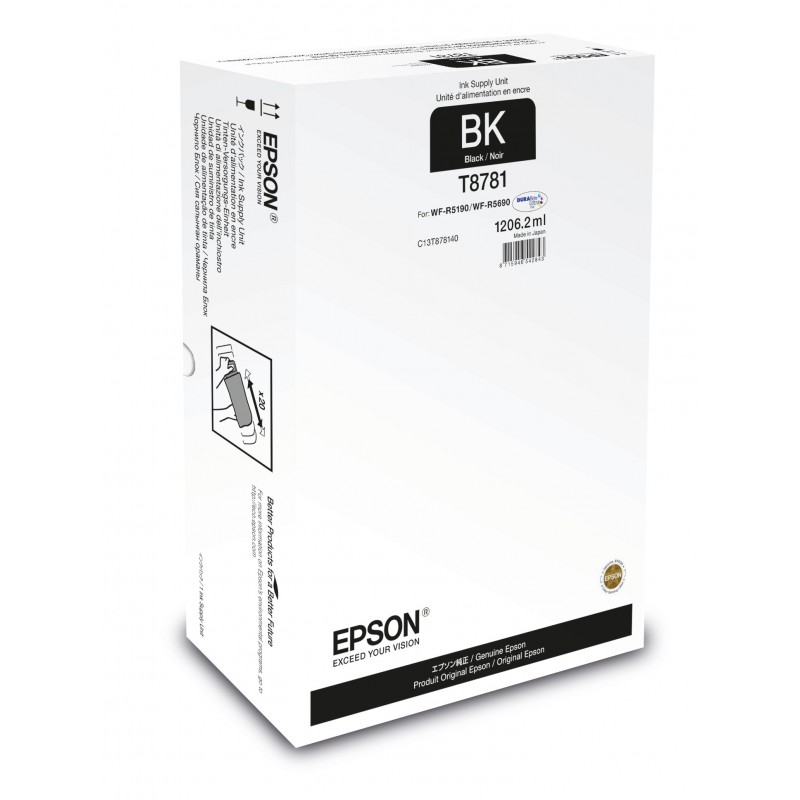 Epson Unidad de suministro de tinta T8781 negro XXL