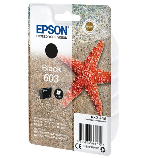 Epson Singlepack Black 603 Ink