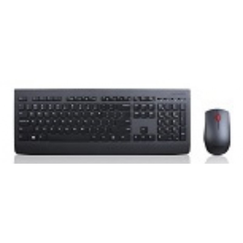 Lenovo 4X30H56816 teclado Ratón incluido RF inalámbrico Negro