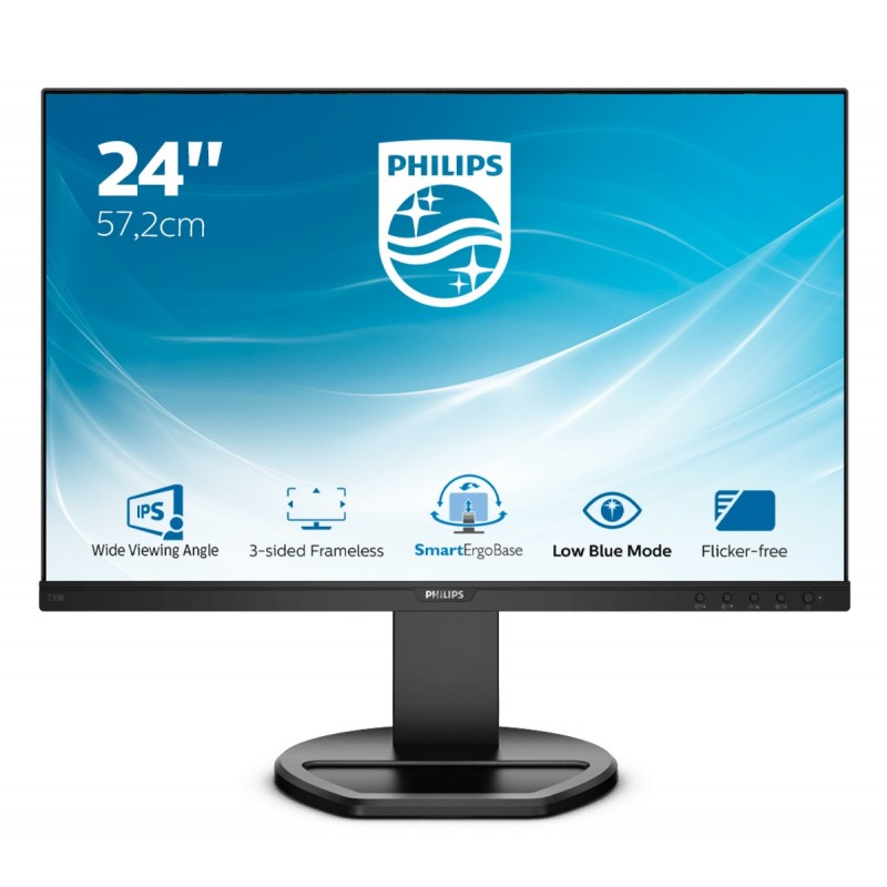Philips 230B8QJEB 00 Computerbildschirm 57,1 cm (22.5") 1920 x 1200 Pixel WUXGA LED Schwarz