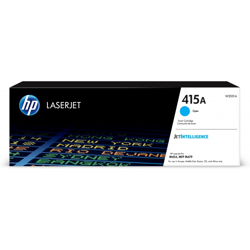 HP 415A Toner cyan LaserJet authentique